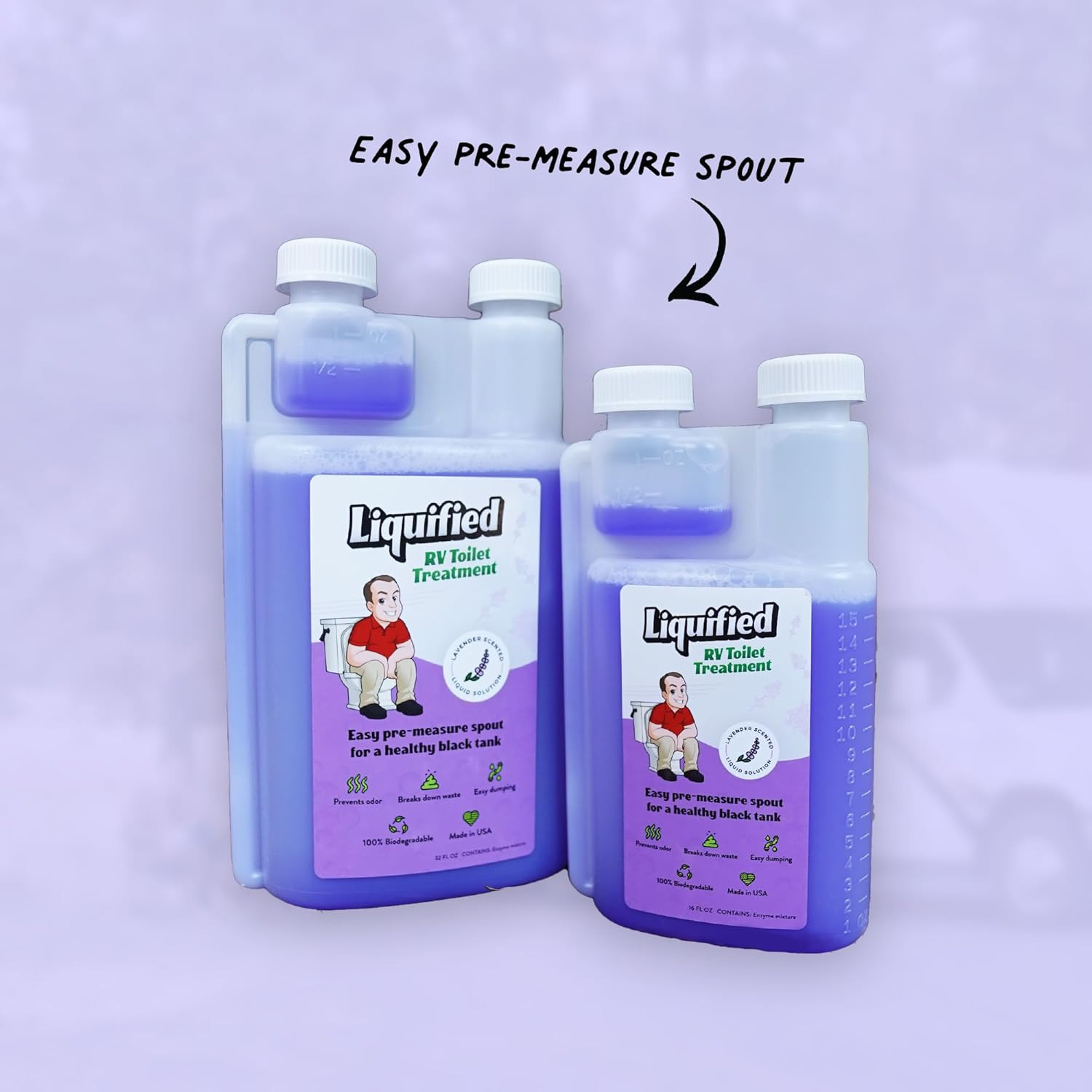 – Black Holding Tank Digester – Odor Eliminator – Lavender Scent – Matts RV Revi