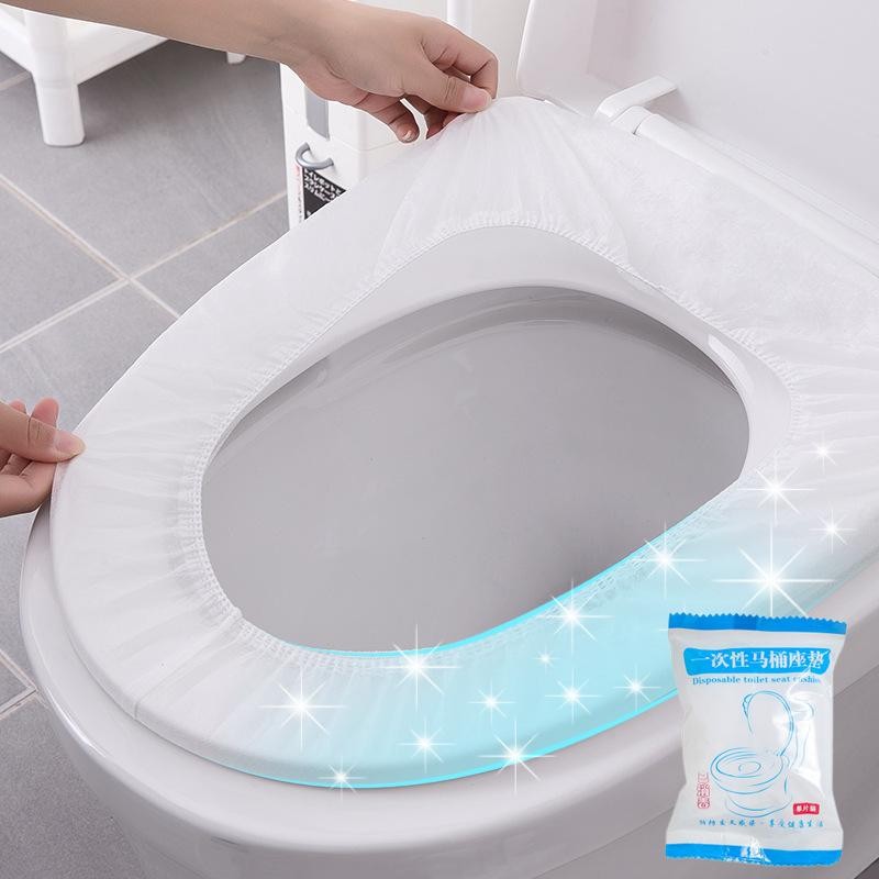Portable Toilet Seat Covers Sterile Travel Camping Hotel Bathroom Hygiene Mats