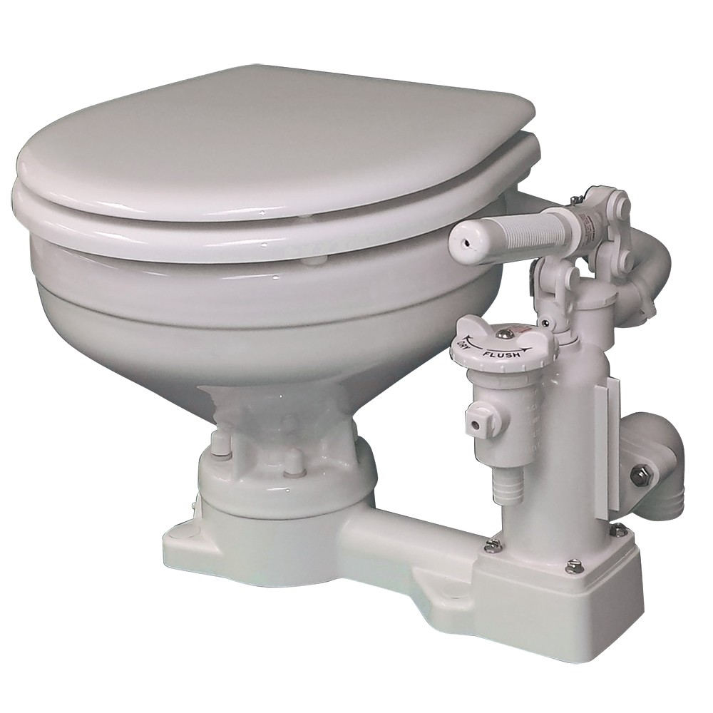 Raritan PH Superflush Marine Toilet with Soft-Close Lid
