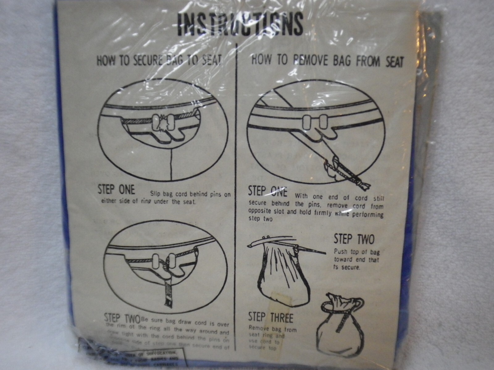 10 Portable Toilet Replacement Waste Bags Doodie Disposable Camping Blue KMART