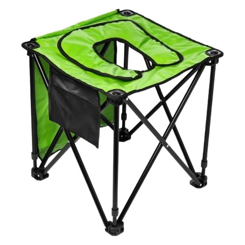 Foldable Commode Chair – Portable Toilet with 2-in-1 Commode & Seat – Lightwe…