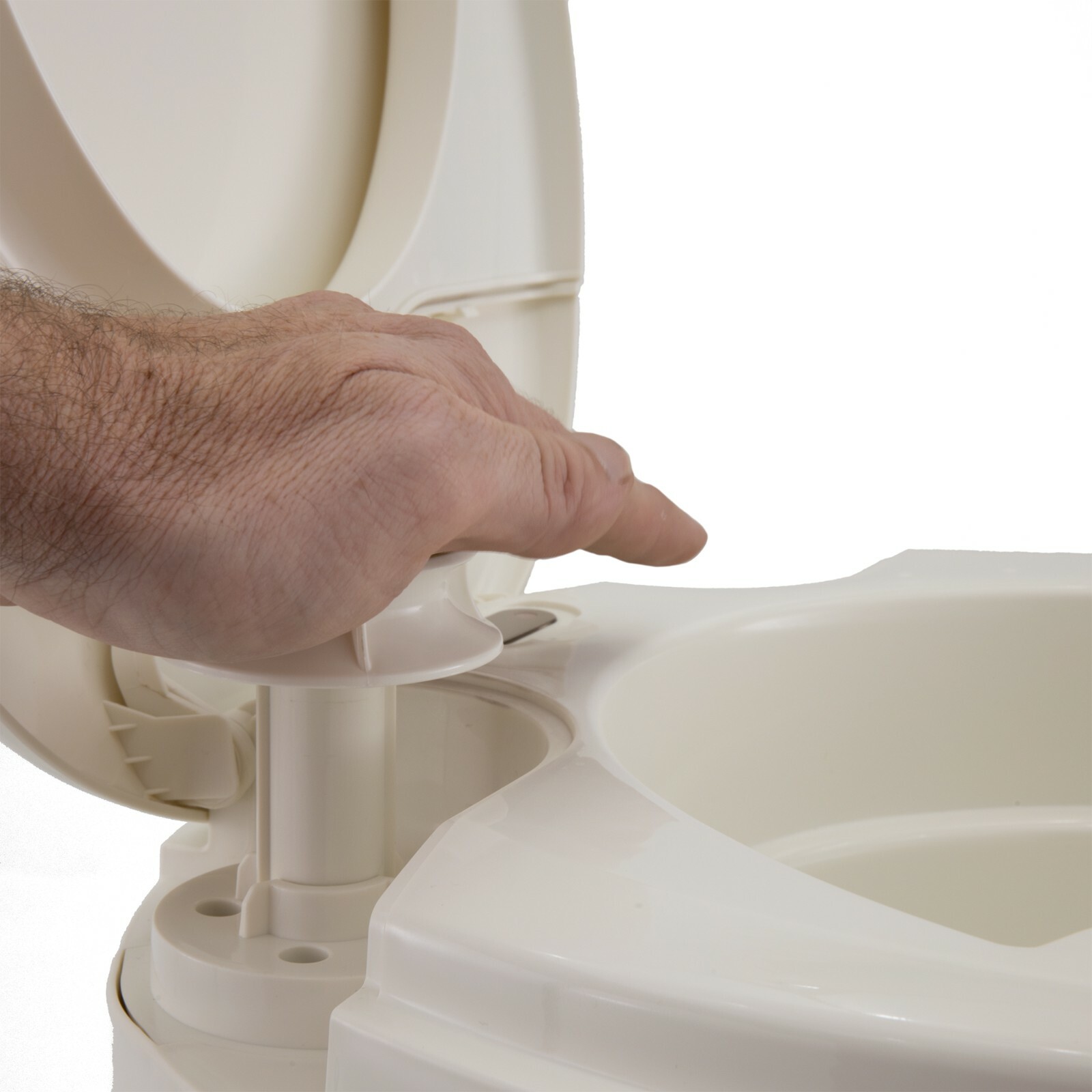 RecPro Newavo Evo Portable RV Toilet 5.3Gal Capacity Camping Toilet Outdoor Lav