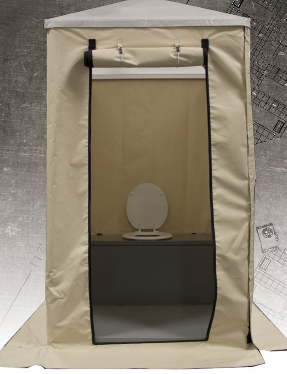 Western Shelter Systems Single Stall Relief Station Portable Toilet NEW Camping