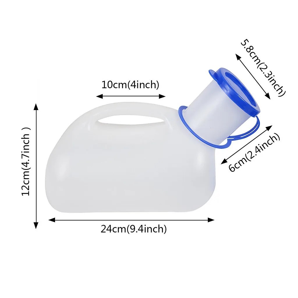 Unisex Urinal Bottle (1 Pack) – Portable Urinal For Men And Women