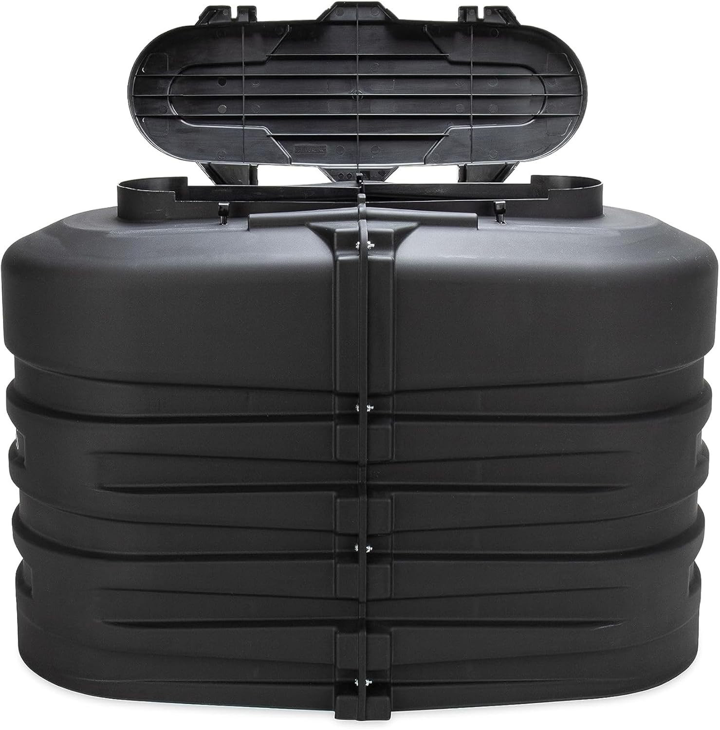 RV Dual Propane Tank Cover – Measures 29.5″W X 15.5″D X 20.5″H – Features Hinged