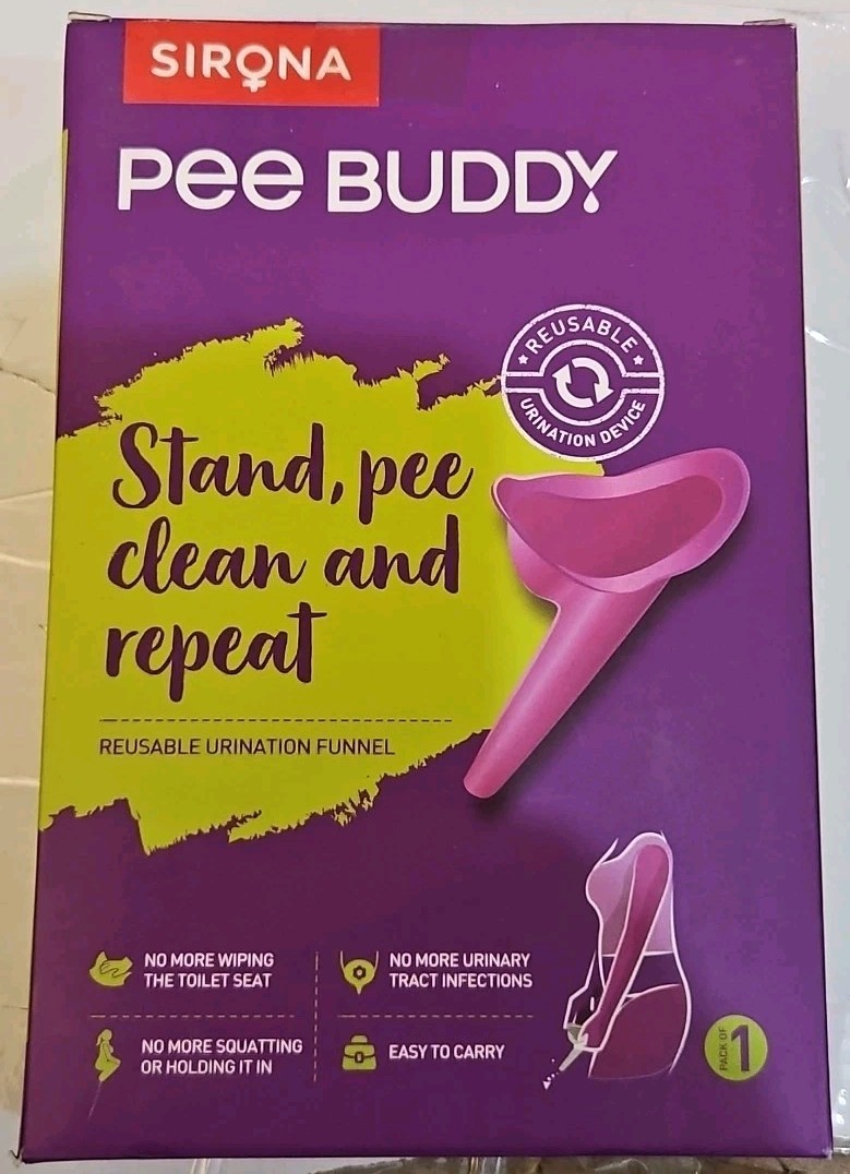 PEE BUDDY Reusable Portable Stand and Pee Urination Device for Women