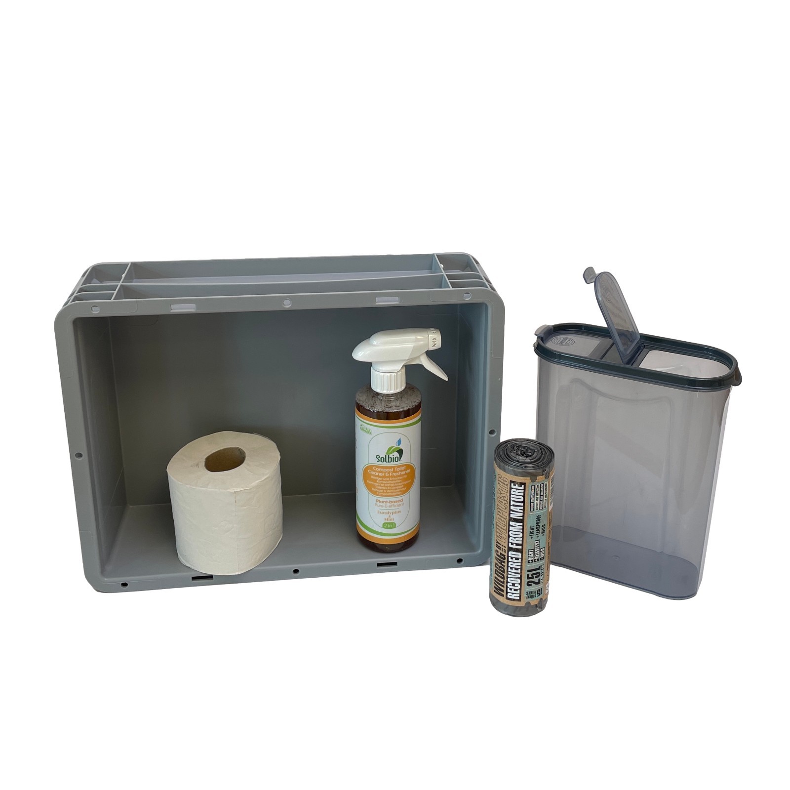 Separating toilet Eurolo Plus – in Eurobox format – with booster seat +++ Ecoshit