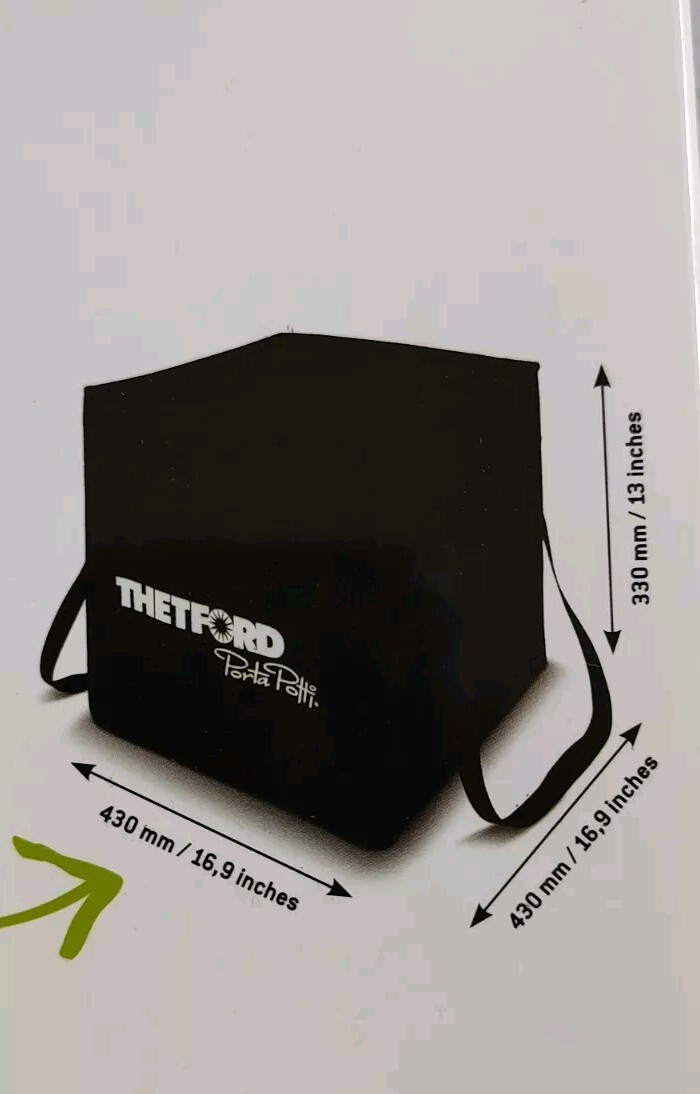 NEW Thetford 299902 Small Porta Potti Storage Bag – Fits 145 , 335 , 345 Models