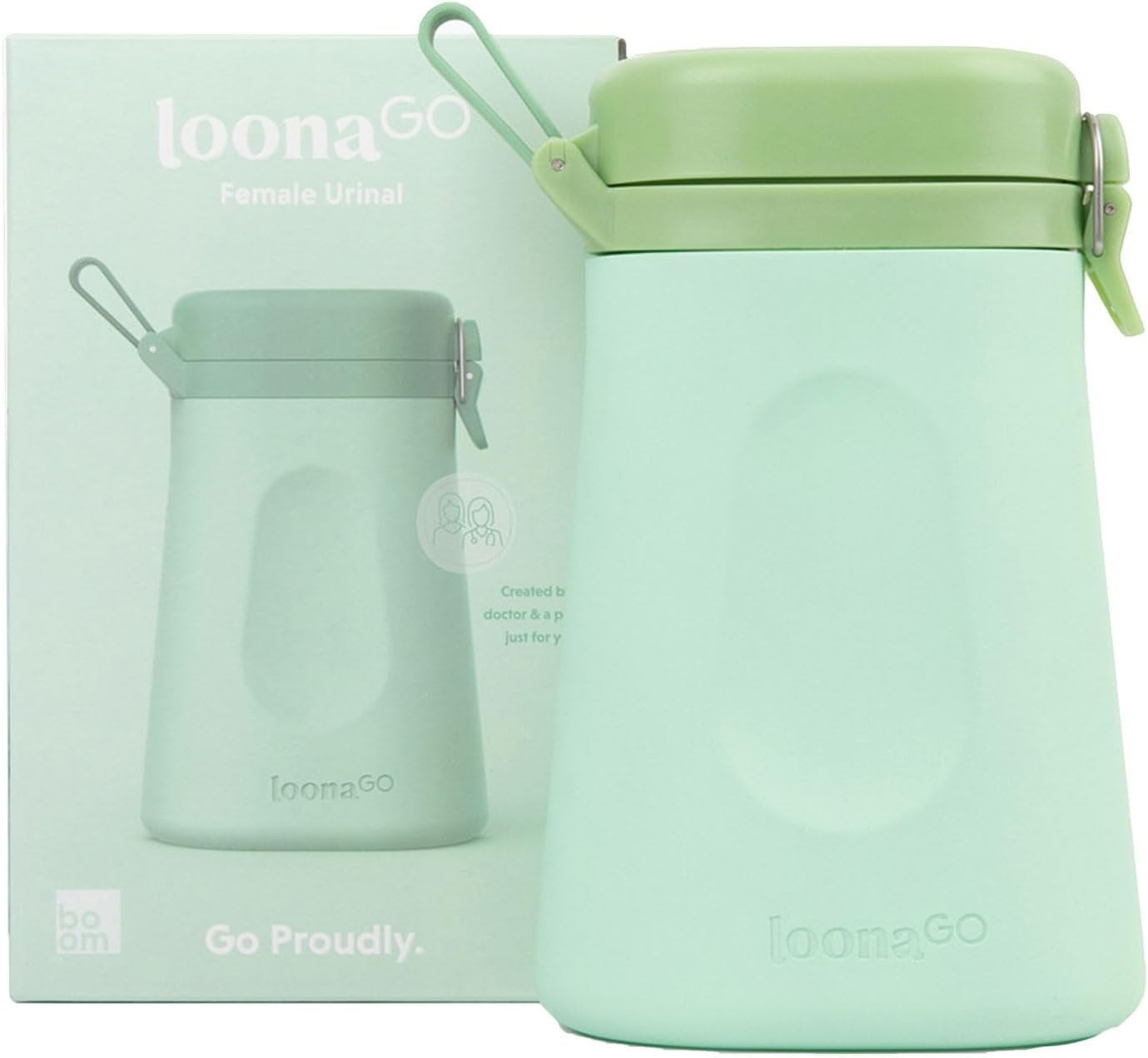 Comfortable LoonaGo Female Urinal – Portable Pee Bottle for Travel and Recovery