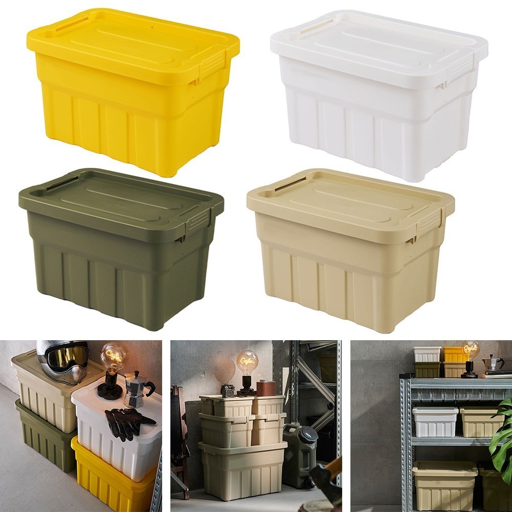 Stackable Lidded Containers for Efficient Storage of Kitchen and Crafts
