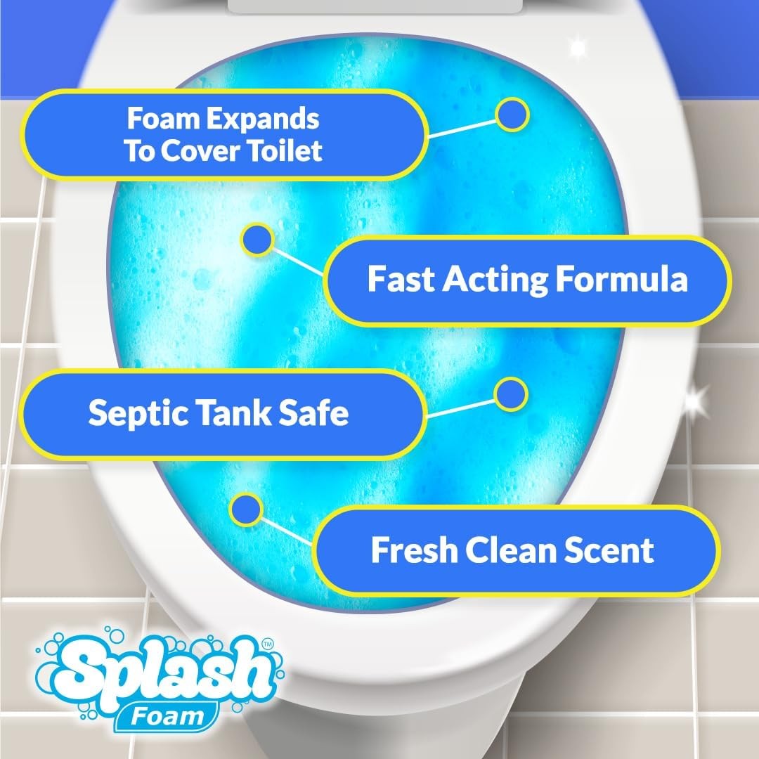 Toilet Cleaner – Self Activating Cleaning Powder for Toilet Bowl Cleaning