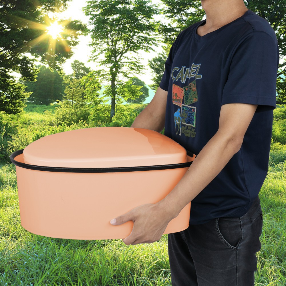 Portable Toilet Seat For Camping Travel Hiking Outdoor Indoor Hiking Paper Holde