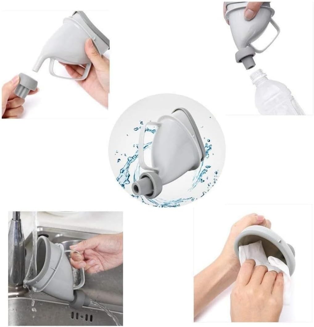 Travel-Ready Portable Pee Funnel for Women & Men | Lightweight & Spill-Proof
